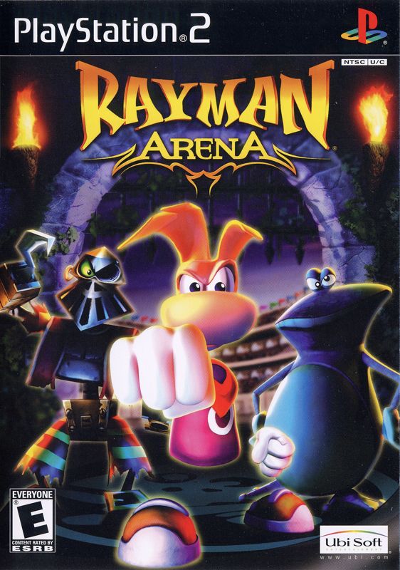Rayman Arena box art for Xbox